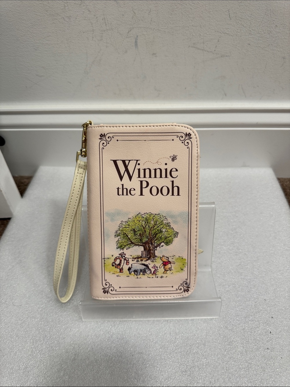 Loungefly Winnie the Pooh book style wristlet wallet